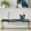 Banc rembourré or-135438721