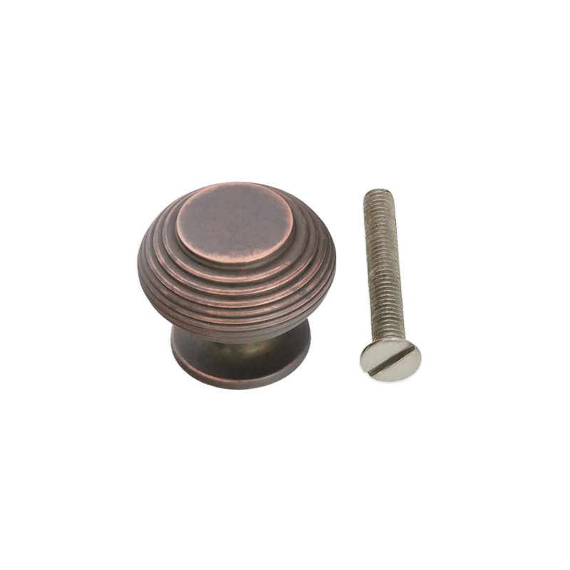 Beehive Large 40mm Cupboard Knob, Aged Bronze