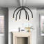 Yula 6 Light Metal Dimmable Chandelier-1346120988