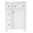 24-Inch Bathroom Vanity Cabinet With Ceramic Sink, Bathroom Vanity-1011553451