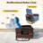 Outdoor 360° Swivel Rattan Recliner Chair-327090251-327090248