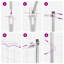 160cm H x 5000cm W Steel Border Fencing