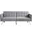 Bed With Breathable Fabric In Grey For A Relaxed Dorm Convertible Sleeper Couch Comfy Living Space-1812907037