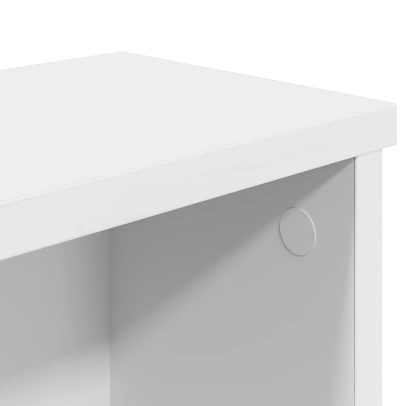 Kitchen Rack Stackable 5.9X6.3" Engineered Wood, 6.3" H x 23.6" W x 5.9" D, White