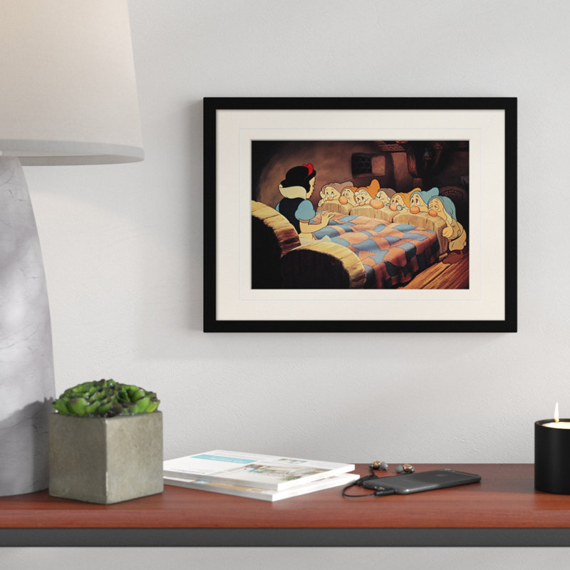 Bed Framed Graphic Art Print Framed by Disney - Single Picture Frame Print