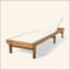 Chaise longue d'extérieur relaxante pour un confort et des loisirs ultimes-1189123988