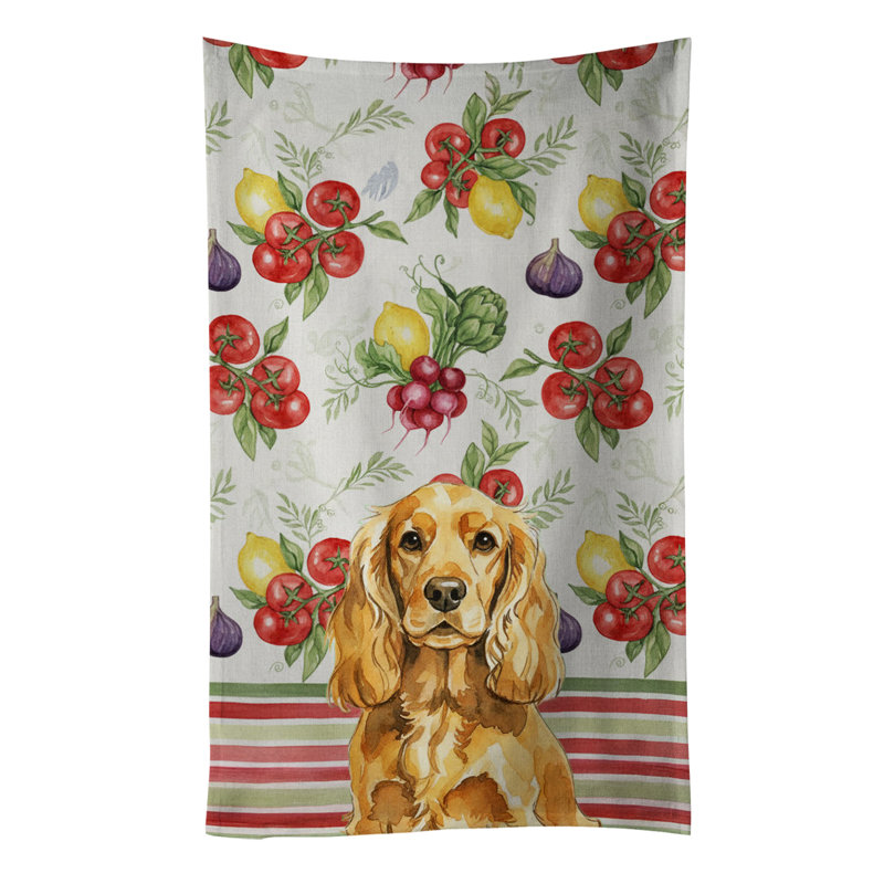 Serviette de cuisine Golden English Cocker Spaniel, Golden English Cocker Spaniel