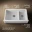 Whitehaven® 36" L x 22" W Double Basin Farmhouse Kitchen Sink-10397020