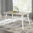 Alwynn Contemporary Rectangular Dining Table, White