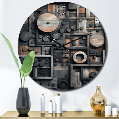 Horloge murale Cubic