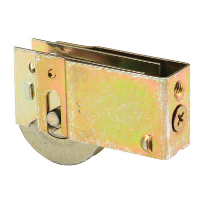 Rouleau simple en acier de 1-1 / 2 po, roulement à billes et boîtier à dossier simple (paquet simple)