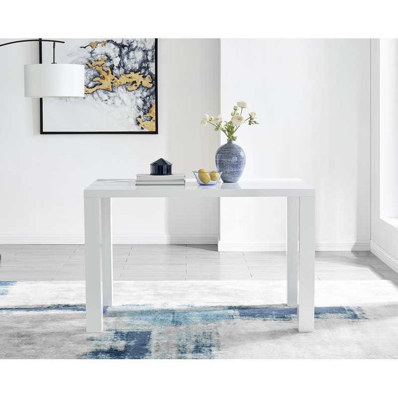 Chowchilla Dining Set with 4 Chairs, Elephant Grey