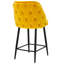 Atka Upholstered Counter Stool with Metal Frame-720138660