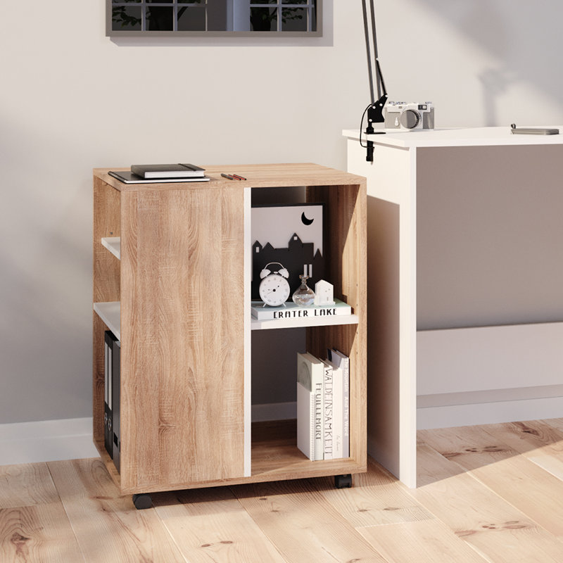 Kardale 59.4cm Wide Mobile File Cabinet