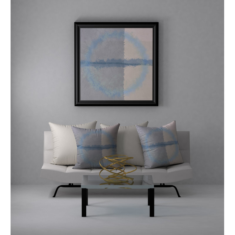  Housse et insert de coussin décoratif carré Tangy, H 24 po x l 24 po