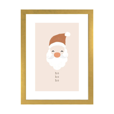 « Ho Ho Ho Santa » par Orara studio, reproduction d’art