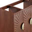 Base de meuble-lavabo simple 48 po seulement en brun