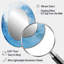 Miroir mural bleu-675380642