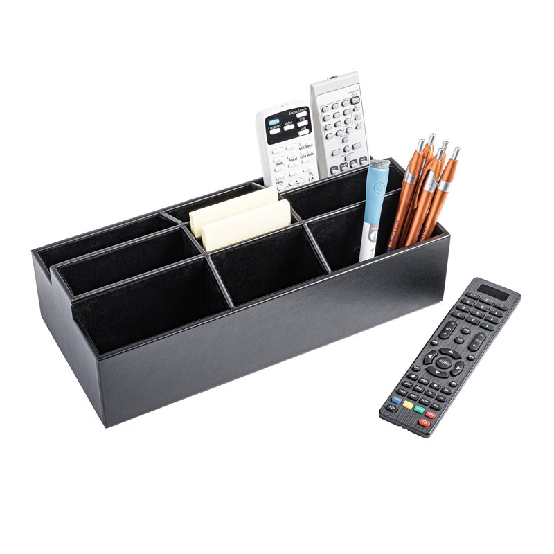 Polston Black Remote Control Holder