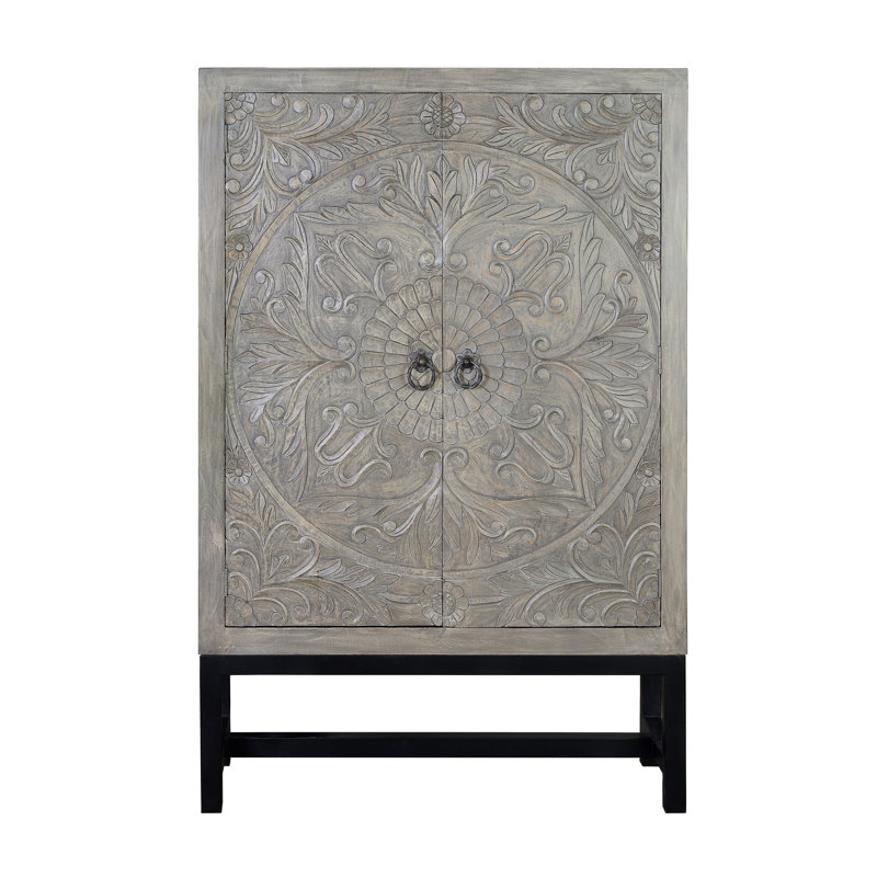 Ione 116cm Solid Wood Sideboard