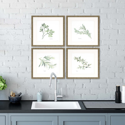 " Herbs " 4 - Pieces