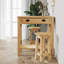 Abiramy Solid Wood Counter Stool-517525577