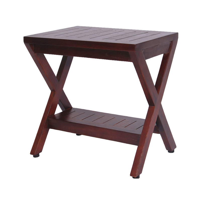 18'' W Teak Shower Bench