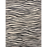 Hand Woven Wool Animal Print Area Rug