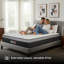 Springfit 8-inch mattress in a box, medium plush feel, bonnell spring system with high density foam, breathable knitted cover - Full-117882471