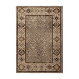 Distressed Homage Wool Geometric Area Rug