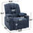 Power Lift Heavy Duty Motion Mechanism Recliner Chair with USB and Type C Ports, 2 Steel Cup Holders, Massage & Heat for Elderly-177944299