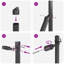 150 cm H x 3.2 cm W Steel Fencing Kits Fencing