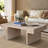 Rectangular ffee Table with sturdy wooden legs-675919637