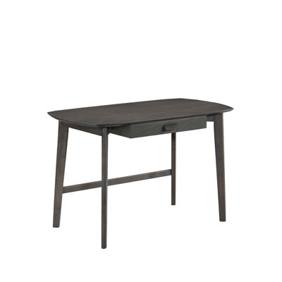 Haven Writing Desk with Drawer – Solid Wood, Modern Design