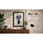 Iris Arrangement Botanical - Framed Print-1096494440-1096494442