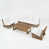 White Cushion/Teak Frame is out of stock selected