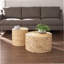 Ensemble de tables de bout, tables de rangement rondes