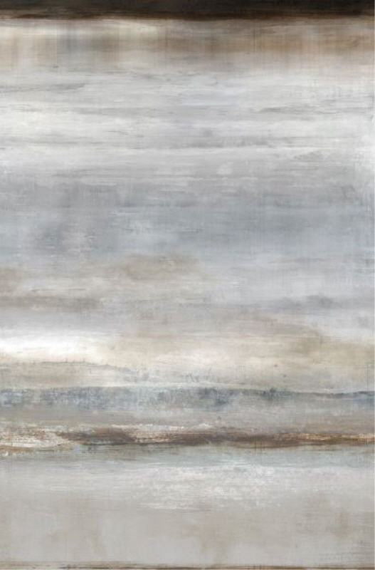 Undisturbed Print by James McAllen, Knife Gel, 46" H x 30" W x 1.5" D