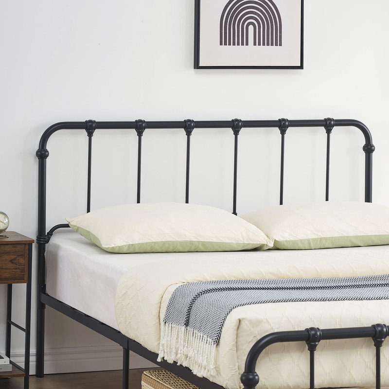 Claughaun Metal Piece Bedroom Set, 140 x 200cm