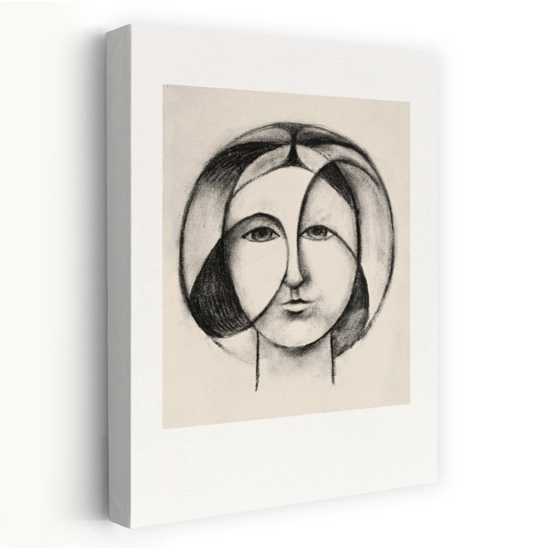Art contemporain abstrait Lady Lady, H 24 po x l 16 po
