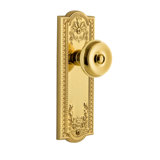 Grandeur Parthenon Plate Single Dummy with Bouton Door Knob