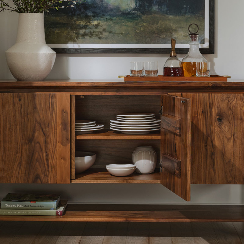Saranac 64'' W Solid Wood Sideboard