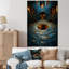 Ancienne pierre Maya Labyrinth II - labyrinthe, art mural-1906846909-2086364598