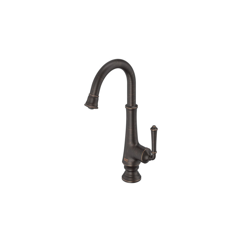 American Standard Delancey Pull Down Kitchen Faucet, Legacy Bronze