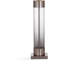 Lampe de table transparente 34 po Tennison
