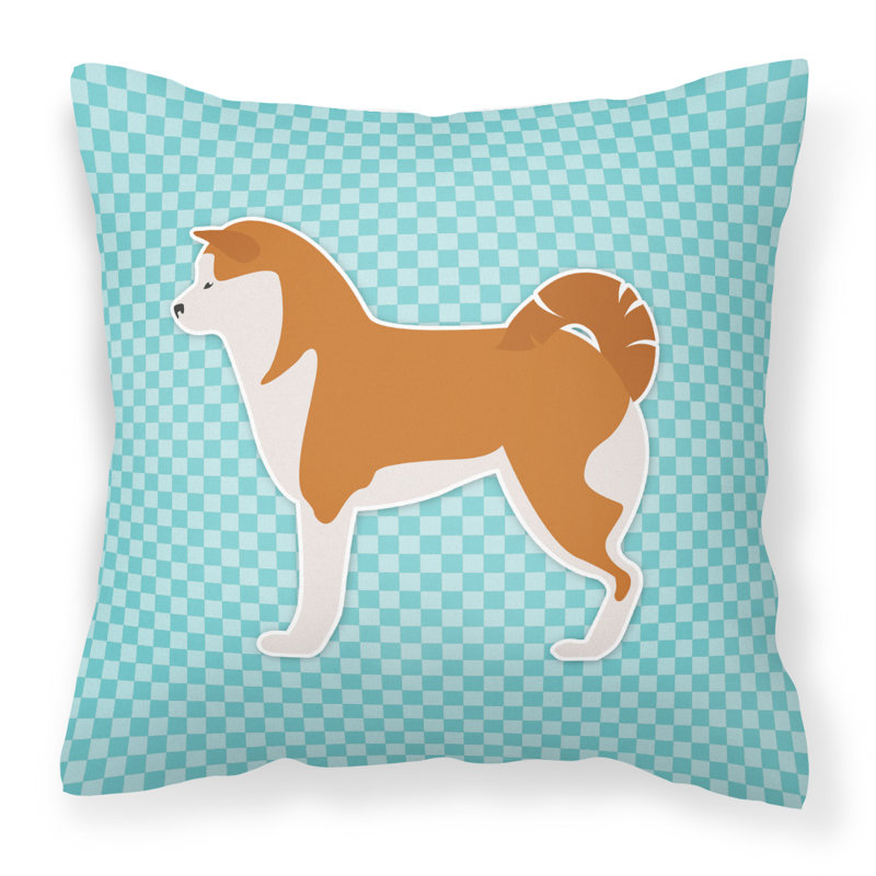 Coussin décoratif intérieur/extérieur akita, Bleu, H 18 po x l 18 po x P 3 po