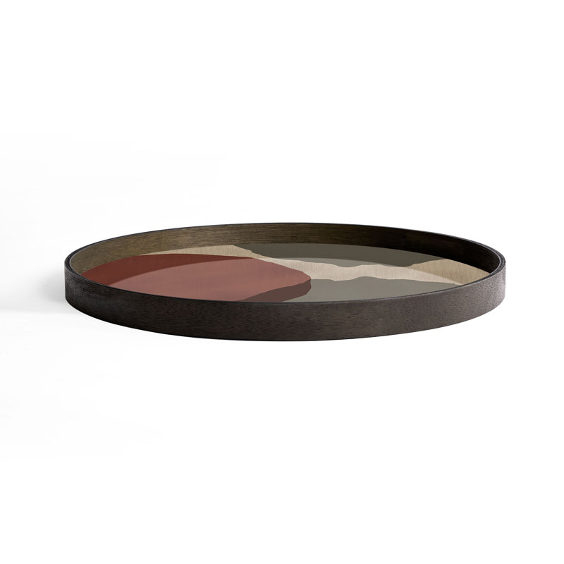 Translucent Silhouettes Decorative Tray
