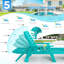 Chaise longue d'extérieur inclinable en PEHD -2020307047