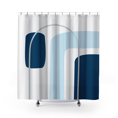 Hagan Polyester Shower Curtain