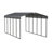 Galvanized Steel Carport, 12X24X9-90469433